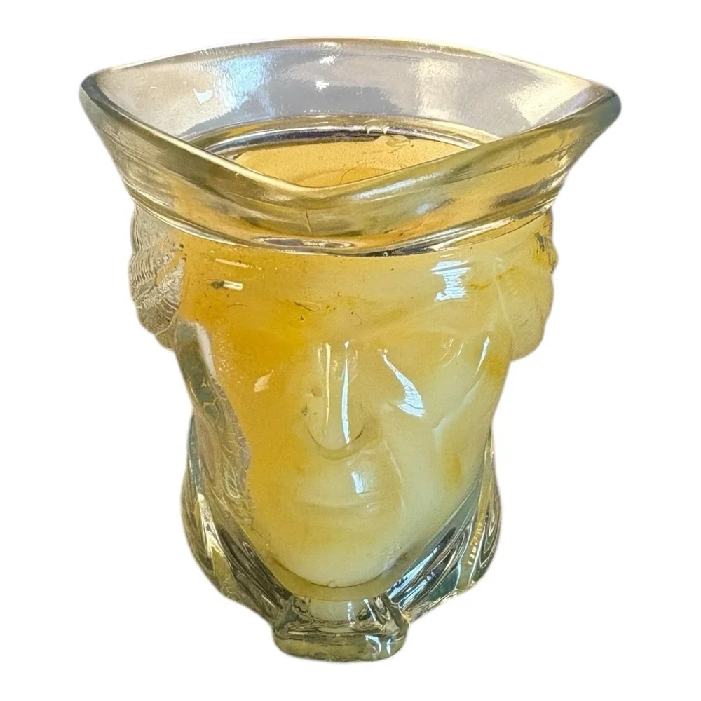 Avon Revolutionary Soldier Smokers Candle w/ Box –‎ Used Glass Mug